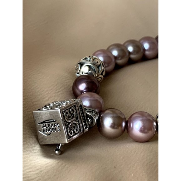 Valerie Parr Hill Faux Pearl Prayer Box Bracelet NEW WITH TAG - Picture 6 of 8